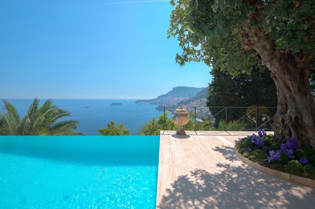 Luxurious Villa Overlooking Monaco 罗克布吕讷-卡普马丹 外观 照片