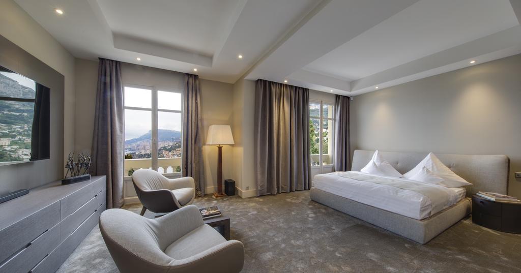 Luxurious Villa Overlooking Monaco 罗克布吕讷-卡普马丹 外观 照片