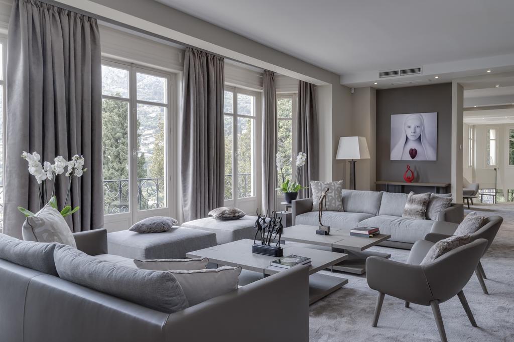Luxurious Villa Overlooking Monaco 罗克布吕讷-卡普马丹 外观 照片