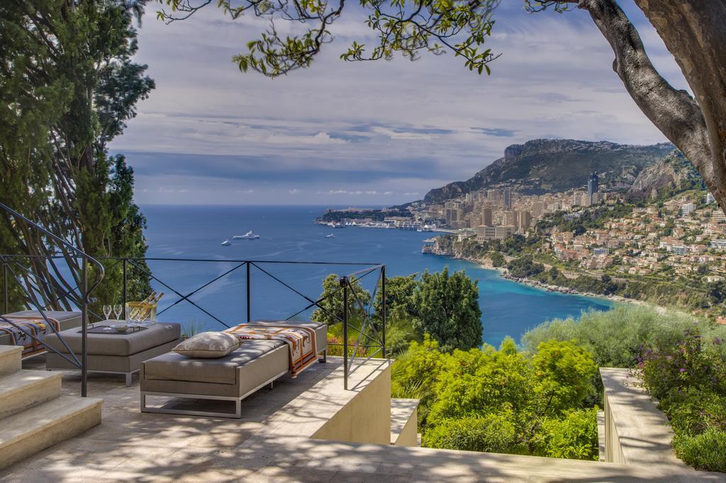 Luxurious Villa Overlooking Monaco 罗克布吕讷-卡普马丹 外观 照片